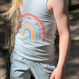 Schnittmuster Racerback Tanktop Lia für Mädchen Gr. 92-164 - Sewando