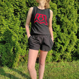 Schnittmuster Racerback Tanktop Lia für Mädchen Gr. 92-164 - Sewando