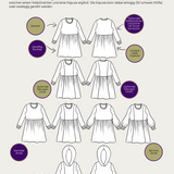 Ebook Schnittmuster CozyMinoo Kleid Gr.74-164