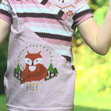 Schnittmuster Shirt für Mädchen Fran Gr. 74-164 - Sewando