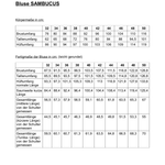 Schnittmuster BLUSE SAMBUCUS Gr.32-50 - Sewando