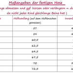 Schnittmuster Fritzi & Frieda Hose - Sewando