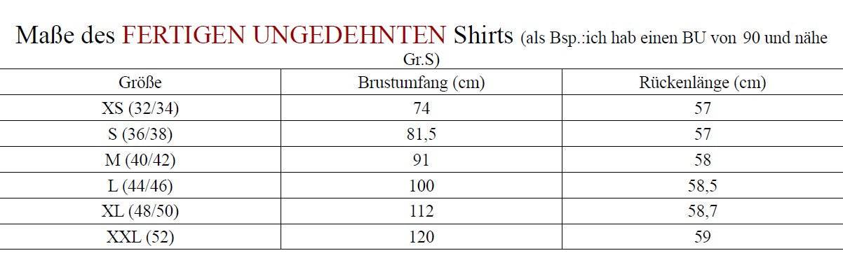 Schnittmuster Just Roll, Damenshirt , XS -XXL - Sewando