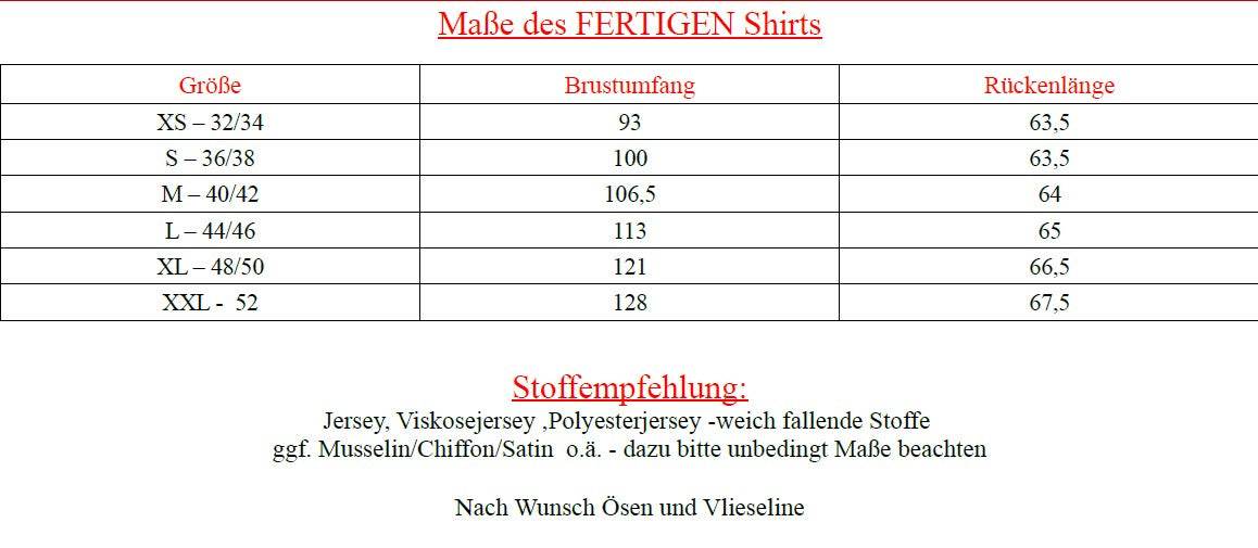 Schnittmuster 0815 Shirt Gr. XS - XXL - Sewando