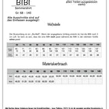 Sommershirt, Body, KK BIBI, Schnittmuster & Nähanleitung Gr. 68-140 - Sewando