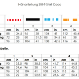 Schnittmuster Still-T-Shirt Coco Gr. 36-44