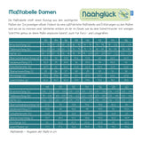 Schnittmuster Satu - Damenhoodie Einzelgrößen 32 - 60