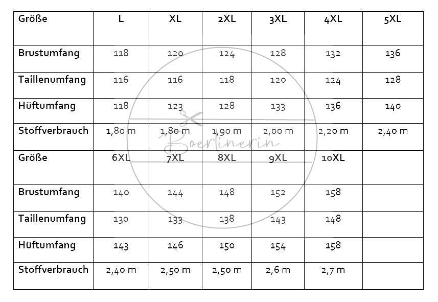 Hoody MICHA Schnittmuster+Nähanleitung Gr. L-10XL | BU 118-158 cm : - Sewando