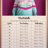 E-Book MissColorful 32-50 Schnittmuster - Sewando