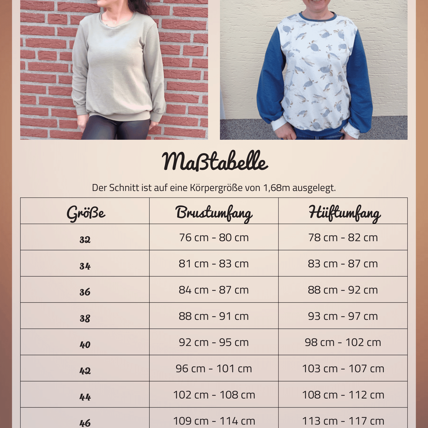 E-Book MissHeimelig 32-50 Schnittmuster - Sewando