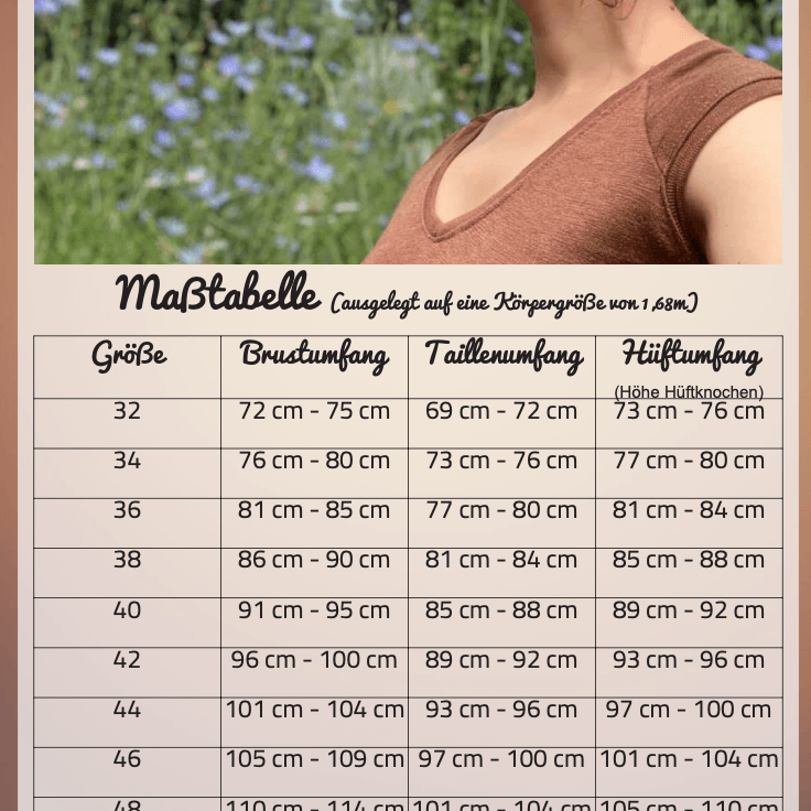 E-Book Raglanshirt MissRaglana Wolleseide 32-52 Schnittmuster - Sewando