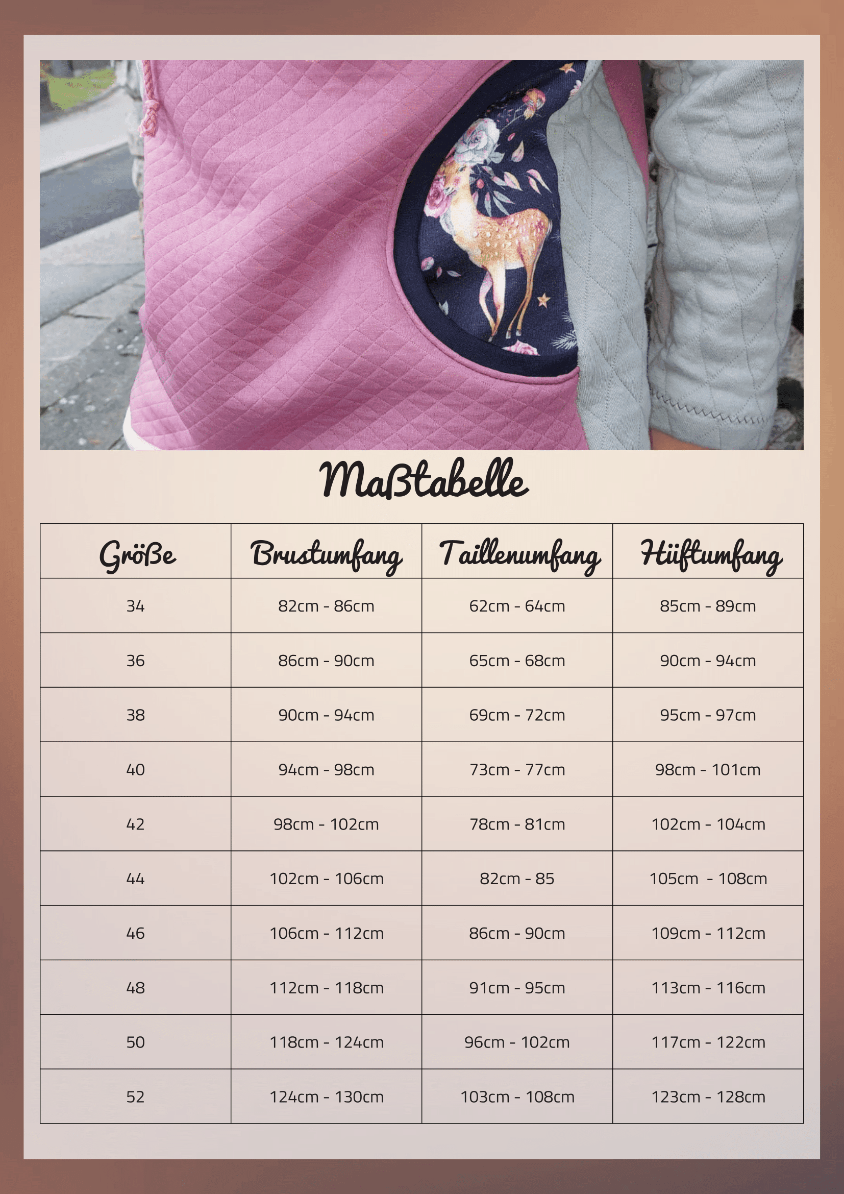 E-Book Pullover MissWohlgefühl 34-52 Schnittmuster - Sewando