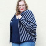 Schnittmuster Cocon Strickjacke MACAPA (32-56) : - Sewando
