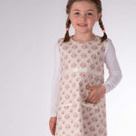 Mädchen Kleid mit Tropfenausschnitt ELENA Schnittmuster Ebook pdf Schnittmuster PDF Ebook download Patternforkids 