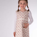 Mädchen Kleid mit Tropfenausschnitt ELENA Schnittmuster Ebook pdf Schnittmuster PDF Ebook download Patternforkids 