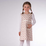 Mädchen Kleid mit Tropfenausschnitt ELENA Schnittmuster Ebook pdf Schnittmuster PDF Ebook download Patternforkids 