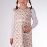 Mädchen Kleid mit Tropfenausschnitt ELENA Schnittmuster Ebook pdf Schnittmuster PDF Ebook download Patternforkids 