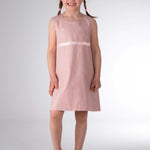 Mädchen Kleid mit Tropfenausschnitt ELENA Schnittmuster Ebook pdf Schnittmuster PDF Ebook download Patternforkids 