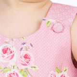 Schnittmuster Download – Mädchen Pinafore Kleid – Digitales PDF-Format – Komplette Anleitung – Rüschen-Design – Gefüttertes Oberteil – Baby- & Kleinkindgrößen – Einfacher Projektleitfaden – Druckbares Format – Mehrere Größen enthalten