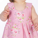 Schnittmuster Download – Mädchen Pinafore Kleid – Digitales PDF-Format – Komplette Anleitung – Rüschen-Design – Gefüttertes Oberteil – Baby- & Kleinkindgrößen – Einfacher Projektleitfaden – Druckbares Format – Mehrere Größen enthalten