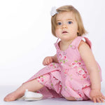 Schnittmuster Download – Mädchen Pinafore Kleid – Digitales PDF-Format – Komplette Anleitung – Rüschen-Design – Gefüttertes Oberteil – Baby- & Kleinkindgrößen – Einfacher Projektleitfaden – Druckbares Format – Mehrere Größen enthalten
