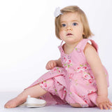 Schnittmuster Download – Mädchen Pinafore Kleid – Digitales PDF-Format – Komplette Anleitung – Rüschen-Design – Gefüttertes Oberteil – Baby- & Kleinkindgrößen – Einfacher Projektleitfaden – Druckbares Format – Mehrere Größen enthalten
