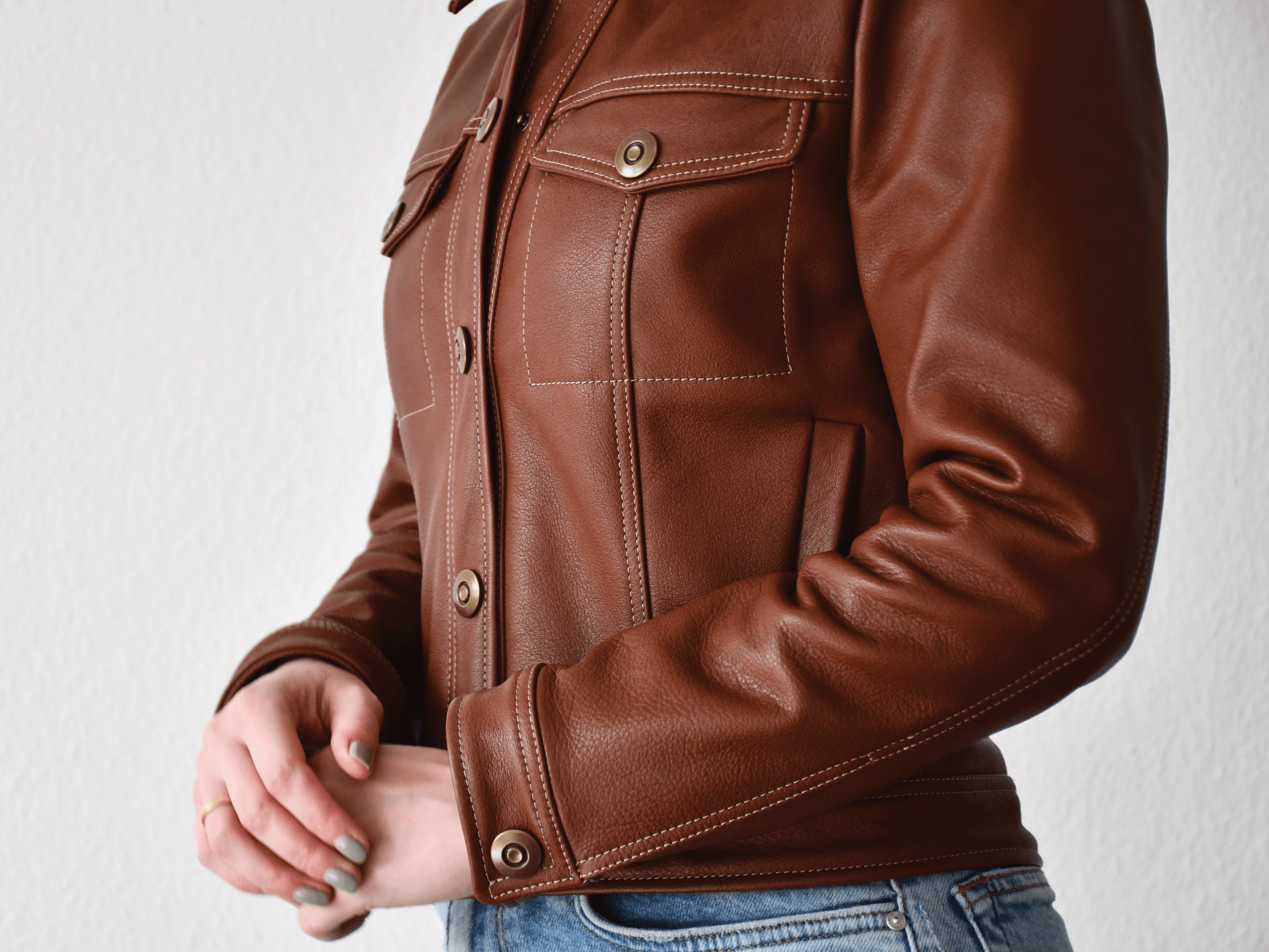 Lederjacke - Madison - Schnittmuster - Gr. 32-48 : - Sewando