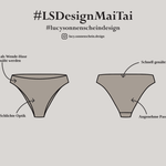 Bikini Set - Mai Tai -Schnittmuster - Gr. XS-XL : - Sewando