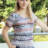 Maja – Figurschmeichelndes Shirt mit 4 Ärmellängen - Gr. 34-50