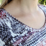 Maja – Figurschmeichelndes Shirt mit 4 Ärmellängen - Gr. 34-50