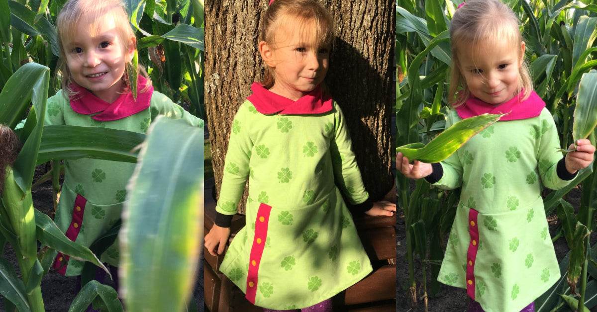 LIMINA: COOLES SWEATKLEID FÜR MÄDCHEN EBOOK 74-158 - Sewando