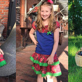 LATINA: SOMMERLICHER VOLANTROCK EBOOK: 86/92 - 146/152 - Sewando