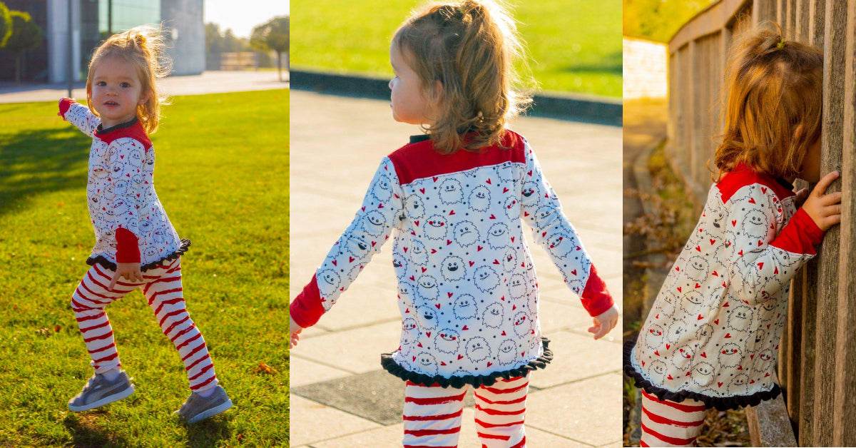 PAOLA: 1 SCHNITT- 4 STYLES: LONGSLEEVE - PULLI EBOOK 92-158 - Sewando