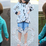 COCCOLETTA: LE PULL POUR LES FILLES (PATRON ET TUTORIEL PDF) 92-164 - Sewando
