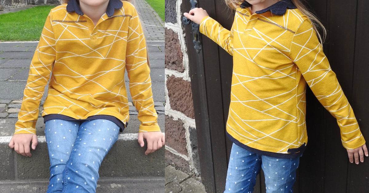 PAOLA: 1 SCHNITT- 4 STYLES: LONGSLEEVE - PULLI EBOOK 92-158 - Sewando