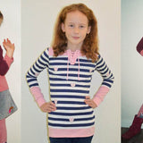 PAOLA: 1 SCHNITT- 4 STYLES: LONGSLEEVE - PULLI EBOOK 92-158 - Sewando