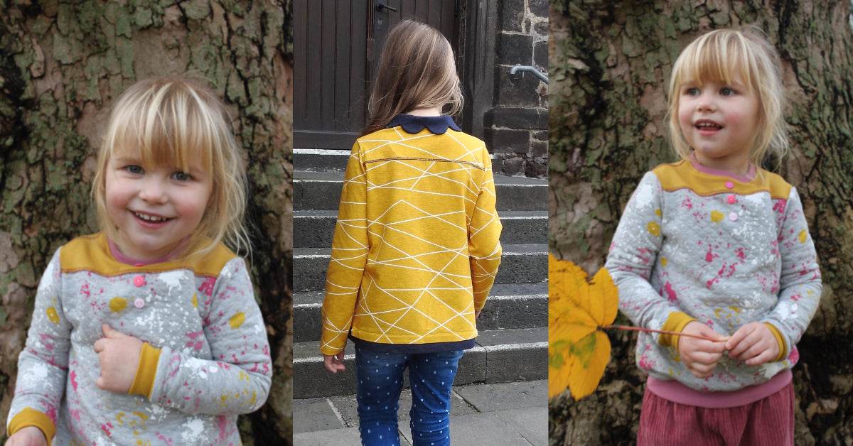 PAOLA: 1 SCHNITT- 4 STYLES: LONGSLEEVE - PULLI EBOOK 92-158 - Sewando