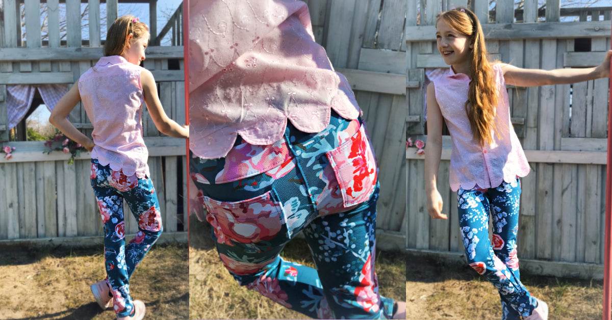 PANTALONI: SWEATHOSE - LIKE A JEANS - EBOOK - 92-176 - Sewando