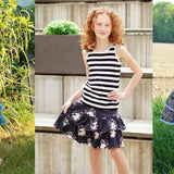 LATINA: SOMMERLICHER VOLANTROCK EBOOK: 86/92 - 146/152 - Sewando