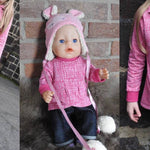 COCCOLETTA KOMBIEBOOK: MÄDCHEN UND PUPPE: HOODIE, VIDEOKURS - Sewando