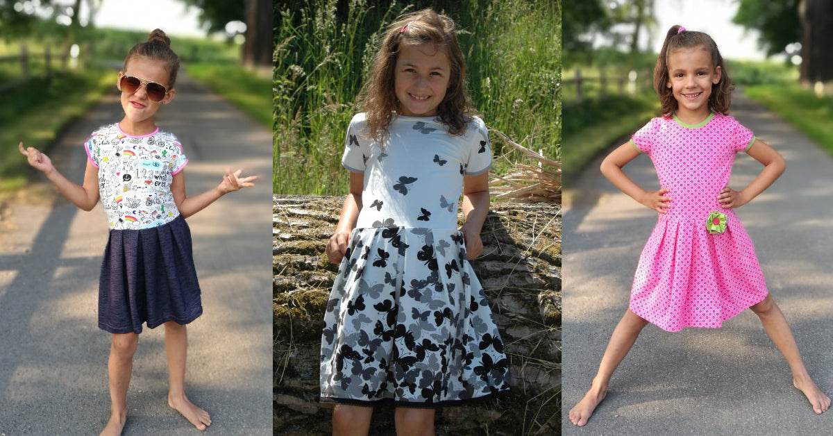 LICATA: LA ROBE POUR LES FILLES (PATRON ET TUTORIEL PDF) - 92 - 158 - Sewando