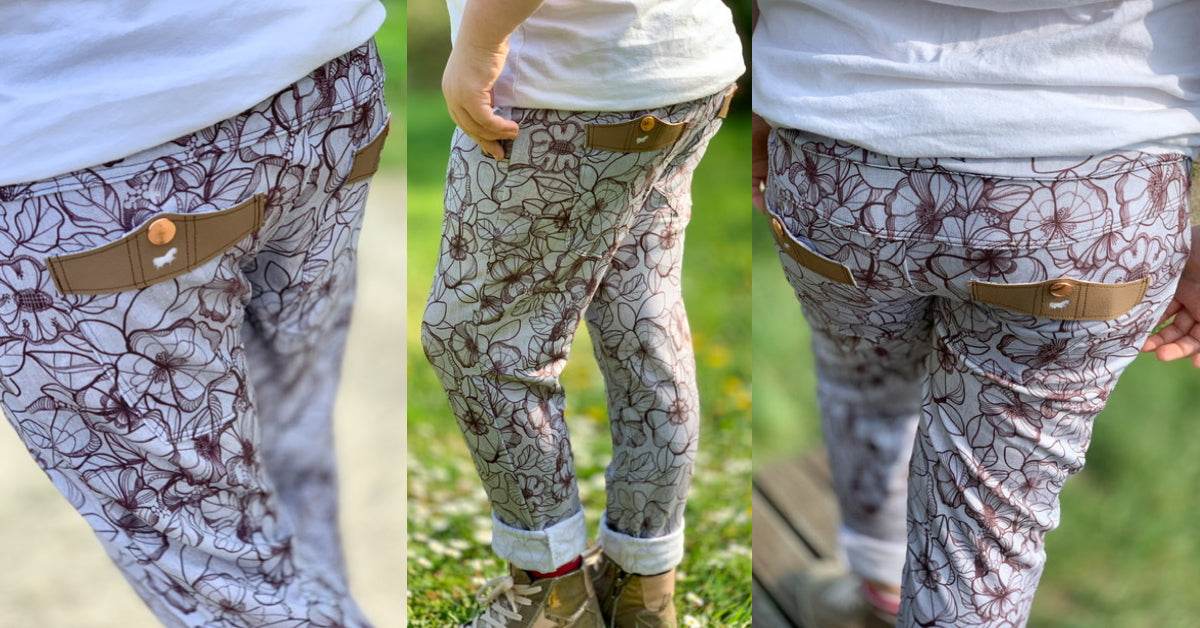 PANTALONI: SWEATHOSE - LIKE A JEANS - EBOOK - 92-176 - Sewando