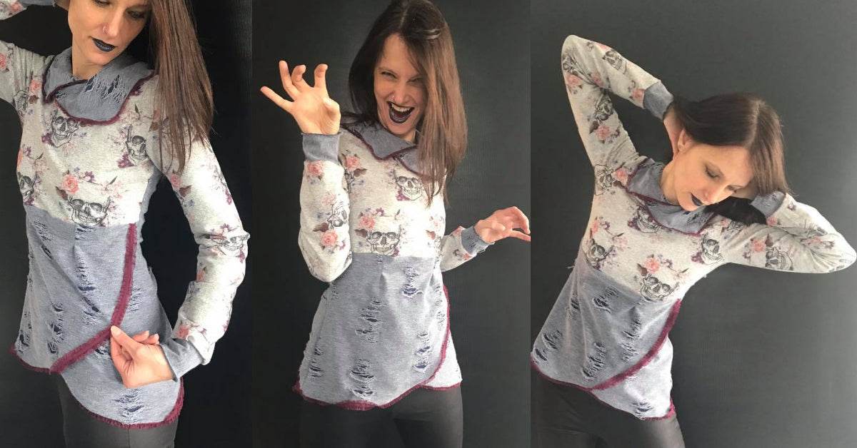 COCCOLETTA: LE PULL POUR LES FEMMES (PATRON ET TUTORIEL PDF) - 32- 48 - Sewando