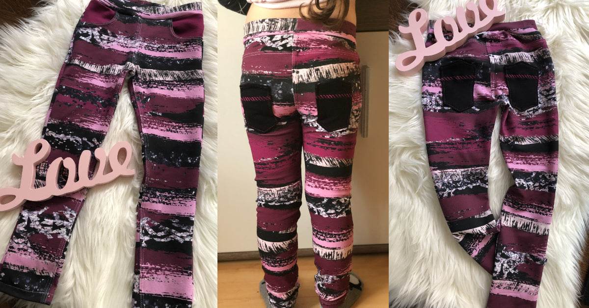 PANTALONI: SWEATHOSE - LIKE A JEANS - EBOOK - 92-176 - Sewando