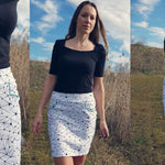 GIULIA: SWEAT MINI ROCK - FOR WOMAN ONLY - EBOOK - 34-54 Schnittmuster - Sewando