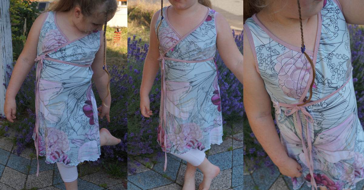 CIANA GIRLIE: VERSPIELTES STRANDKLEID: EBOOK 92-158 - Sewando