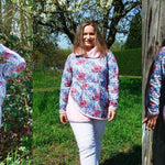 COCCOLETTA: LE PULL POUR LES FEMMES (PATRON ET TUTORIEL PDF) - 32- 48 - Sewando
