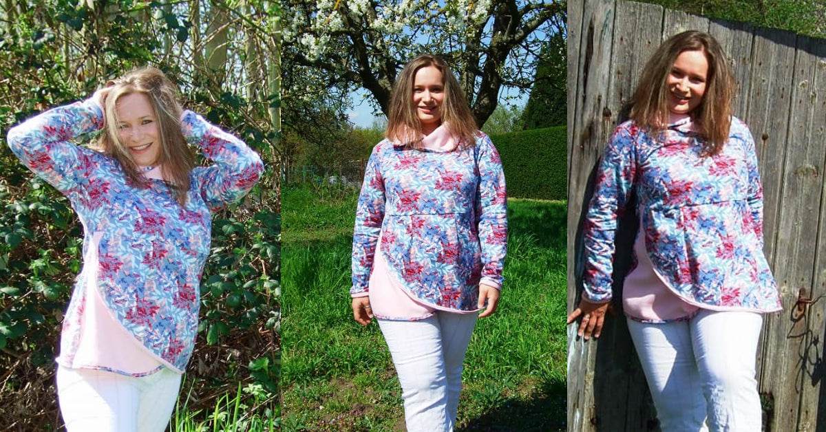 COCCOLETTA: LE PULL POUR LES FEMMES (PATRON ET TUTORIEL PDF) - 32- 48 - Sewando