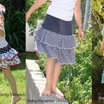 LATINA: SOMMERLICHER VOLANTROCK EBOOK: 86/92 - 146/152 - Sewando