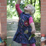 LILIA 4 SEASONS: VERRÜSCHTES HEMDBLUSEN KLEID EBOOK 92-158 - Sewando
